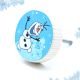Handmade Pine Wood Olaf Themed Knob for Kids Furniture